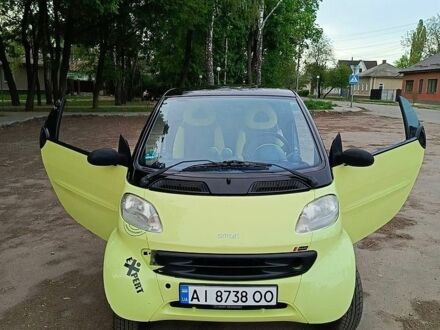 Зелений Смарт Fortwo, об'ємом двигуна 0.6 л та пробігом 185 тис. км за 2350 $, фото 1 на Automoto.ua