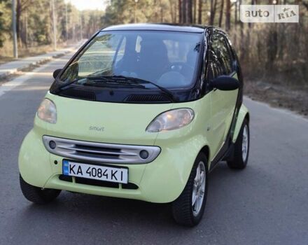 Зелений Смарт Fortwo, об'ємом двигуна 0.6 л та пробігом 135 тис. км за 3200 $, фото 1 на Automoto.ua