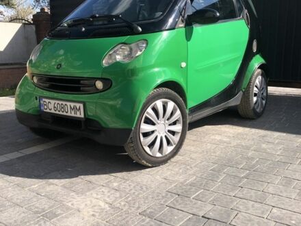 Зелений Смарт Fortwo, об'ємом двигуна 0.7 л та пробігом 159 тис. км за 2600 $, фото 1 на Automoto.ua