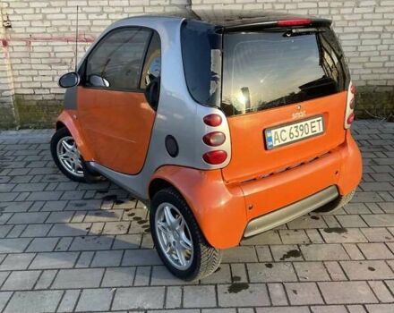 Помаранчевий Смарт Fortwo, об'ємом двигуна 0.7 л та пробігом 220 тис. км за 2700 $, фото 2 на Automoto.ua