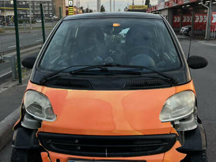 Помаранчевий Смарт Fortwo, об'ємом двигуна 0.6 л та пробігом 190 тис. км за 1700 $, фото 1 на Automoto.ua