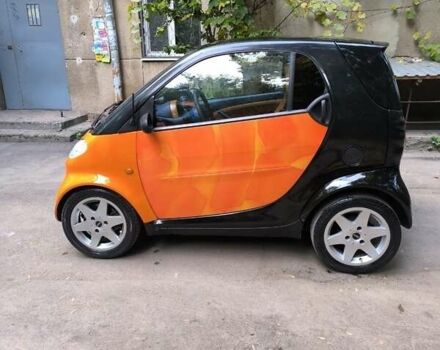Оранжевый Смарт Форту, объемом двигателя 0.6 л и пробегом 227 тыс. км за 2500 $, фото 1 на Automoto.ua