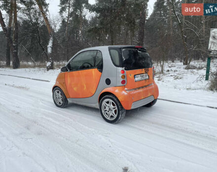 Помаранчевий Смарт Fortwo, об'ємом двигуна 0.6 л та пробігом 121 тис. км за 2500 $, фото 1 на Automoto.ua