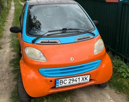 Помаранчевий Смарт Fortwo, об'ємом двигуна 0.6 л та пробігом 232 тис. км за 2300 $, фото 1 на Automoto.ua