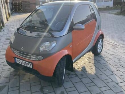 Оранжевый Смарт Форту, объемом двигателя 0.7 л и пробегом 220 тыс. км за 2700 $, фото 1 на Automoto.ua