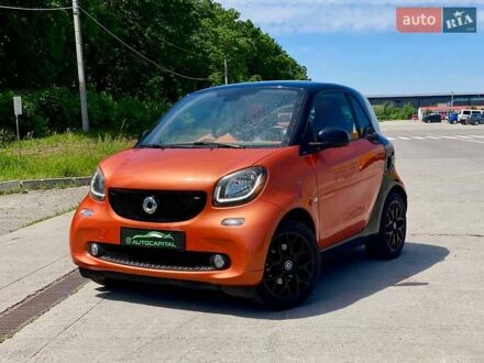 Смарт Форту 2015 в Киеве на Automoto.ua Оранжевый Смарт Форту, объемом двигателя 1 л и пробегом 61 тыс. км за 9990 $, фото 1 на Automoto.ua