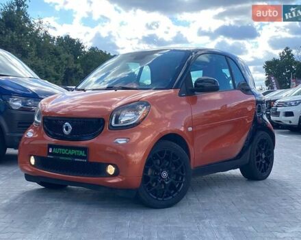 Оранжевый Смарт Форту, объемом двигателя 1 л и пробегом 61 тыс. км за 9490 $, фото 1 на Automoto.ua