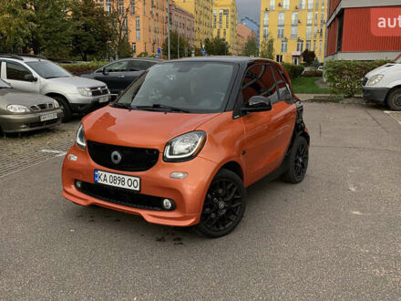 Смарт Форту 2015 в Киеве на Automoto.ua Оранжевый Смарт Форту, объемом двигателя 0.99 л и пробегом 116 тыс. км за 9000 $, фото 1 на Automoto.ua