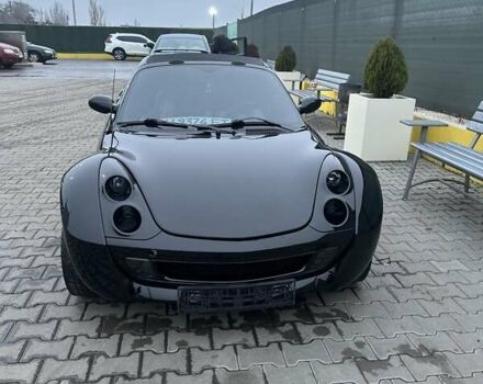 Черный Смарт Родстер, объемом двигателя 0.7 л и пробегом 267 тыс. км за 12200 $, фото 4 на Automoto.ua