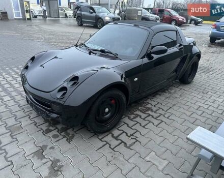 Черный Смарт Родстер, объемом двигателя 0.7 л и пробегом 267 тыс. км за 12200 $, фото 1 на Automoto.ua