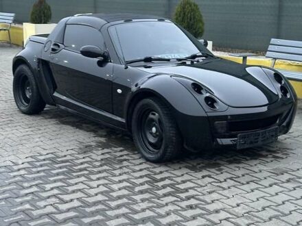 Черный Смарт Родстер, объемом двигателя 0.7 л и пробегом 267 тыс. км за 12200 $, фото 1 на Automoto.ua