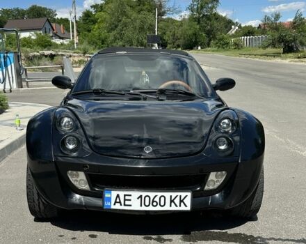 Черный Смарт Родстер, объемом двигателя 0.7 л и пробегом 150 тыс. км за 5200 $, фото 1 на Automoto.ua