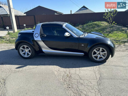 Смарт Roadster 2003 у Тальном на Automoto.ua Чорний Смарт Roadster, об'ємом двигуна 0.7 л та пробігом 150 тис. км за 4400 $, фото 1 на Automoto.ua