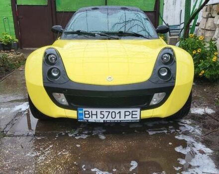 Желтый Смарт Родстер, объемом двигателя 0.7 л и пробегом 135 тыс. км за 4700 $, фото 3 на Automoto.ua