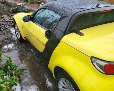 Желтый Смарт Родстер, объемом двигателя 0.7 л и пробегом 135 тыс. км за 4700 $, фото 2 на Automoto.ua