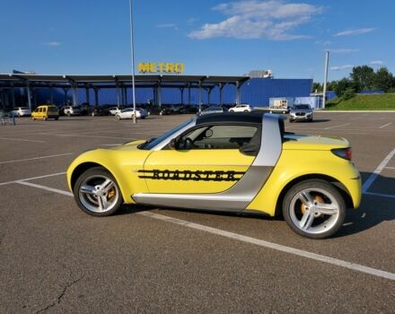 Желтый Смарт Родстер, объемом двигателя 0.7 л и пробегом 200 тыс. км за 5000 $, фото 1 на Automoto.ua