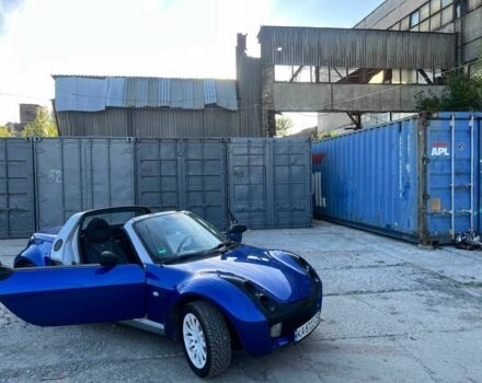 Синий Смарт Родстер, объемом двигателя 0.7 л и пробегом 215 тыс. км за 5200 $, фото 3 на Automoto.ua