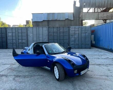 Синий Смарт Родстер, объемом двигателя 0.7 л и пробегом 215 тыс. км за 5200 $, фото 6 на Automoto.ua