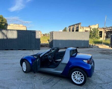 Синий Смарт Родстер, объемом двигателя 0.7 л и пробегом 215 тыс. км за 5200 $, фото 2 на Automoto.ua