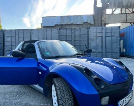 Синій Смарт Roadster, об'ємом двигуна 0.7 л та пробігом 215 тис. км за 5200 $, фото 1 на Automoto.ua