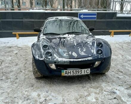 Синий Смарт Родстер, объемом двигателя 0.7 л и пробегом 133 тыс. км за 5599 $, фото 1 на Automoto.ua