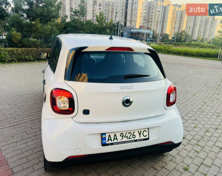 Белый Смарт EQ Forfour, объемом двигателя 0 л и пробегом 10 тыс. км за 9900 $, фото 4 на Automoto.ua