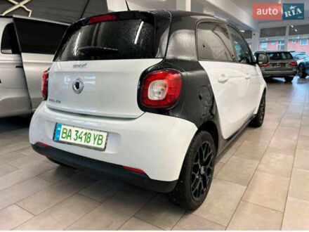 Смарт EQ Forfour 2018 в Кропивницком (Кировограде) на Automoto.ua Белый Смарт EQ Forfour, объемом двигателя 0 л и пробегом 29 тыс. км за 16550 $, фото 1 на Automoto.ua