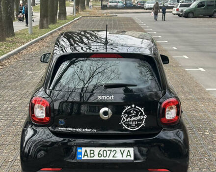 Черный Смарт EQ Forfour, объемом двигателя 0 л и пробегом 37 тыс. км за 9500 $, фото 6 на Automoto.ua