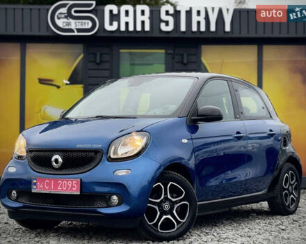 Синий Смарт EQ Forfour, объемом двигателя 0 л и пробегом 55 тыс. км за 7999 $, фото 1 на Automoto.ua