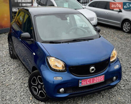 Синий Смарт EQ Forfour, объемом двигателя 0 л и пробегом 55 тыс. км за 7999 $, фото 12 на Automoto.ua