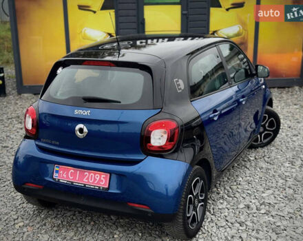 Синий Смарт EQ Forfour, объемом двигателя 0 л и пробегом 55 тыс. км за 7999 $, фото 15 на Automoto.ua