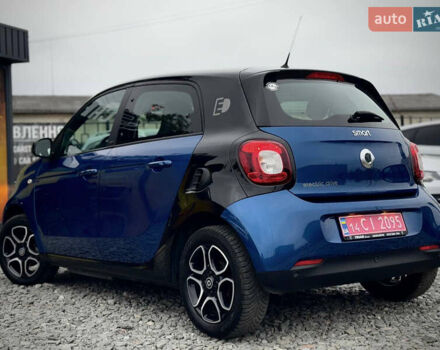 Синий Смарт EQ Forfour, объемом двигателя 0 л и пробегом 55 тыс. км за 7999 $, фото 7 на Automoto.ua