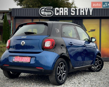 Синий Смарт EQ Forfour, объемом двигателя 0 л и пробегом 55 тыс. км за 7999 $, фото 3 на Automoto.ua
