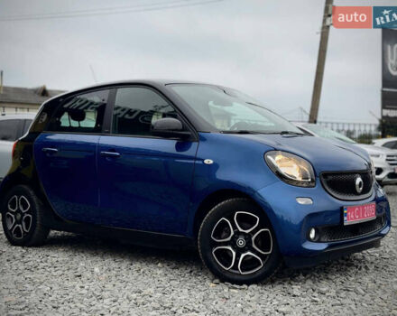 Синий Смарт EQ Forfour, объемом двигателя 0 л и пробегом 55 тыс. км за 7999 $, фото 10 на Automoto.ua