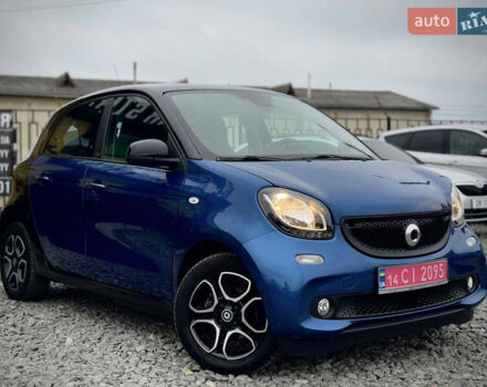 Синий Смарт EQ Forfour, объемом двигателя 0 л и пробегом 55 тыс. км за 7999 $, фото 2 на Automoto.ua