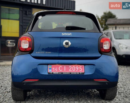Синий Смарт EQ Forfour, объемом двигателя 0 л и пробегом 55 тыс. км за 7999 $, фото 16 на Automoto.ua