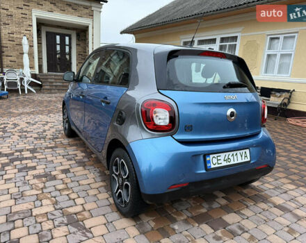 Синий Смарт EQ Forfour, объемом двигателя 0 л и пробегом 33 тыс. км за 9900 $, фото 6 на Automoto.ua