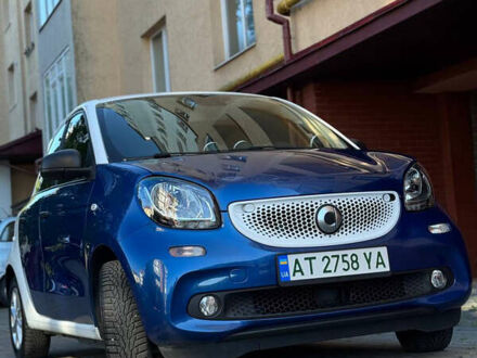 Смарт EQ Forfour 2018 в Надворной на Automoto.ua Синий Смарт EQ Forfour, объемом двигателя 0 л и пробегом 41 тыс. км за 7900 $, фото 1 на Automoto.ua