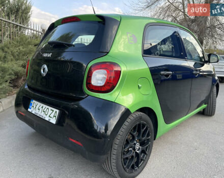 Зеленый Смарт EQ Forfour, объемом двигателя 0 л и пробегом 64 тыс. км за 9200 $, фото 5 на Automoto.ua