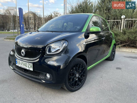 Зелений Смарт EQ Forfour, об'ємом двигуна 0 л та пробігом 64 тис. км за 9200 $, фото 1 на Automoto.ua