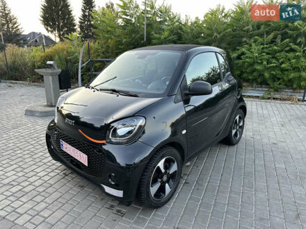 Черный Смарт EQ Fortwo, объемом двигателя 0 л и пробегом 38 тыс. км за 8999 $, фото 1 на Automoto.ua