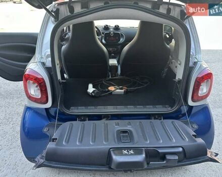 Синий Смарт EQ Fortwo, объемом двигателя 0 л и пробегом 87 тыс. км за 8999 $, фото 9 на Automoto.ua