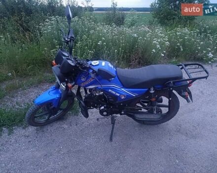 Синий Спарк SP 125C-2AM, объемом двигателя 0.12 л и пробегом 4 тыс. км за 578 $, фото 5 на Automoto.ua