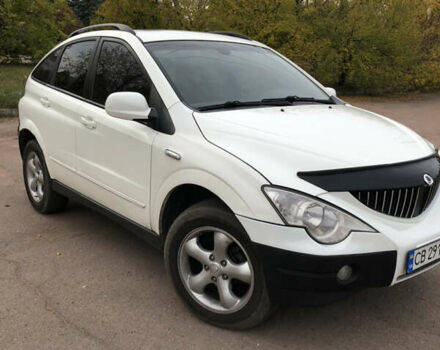 Белый Cанг Йонг Актион, объемом двигателя 2 л и пробегом 214 тыс. км за 6700 $, фото 1 на Automoto.ua