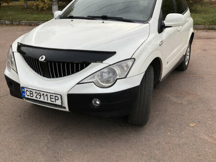 Cанг Йонг Актион 2009 в Нежине на Automoto.ua Белый Cанг Йонг Актион, объемом двигателя 2 л и пробегом 214 тыс. км за 6700 $, фото 1 на Automoto.ua