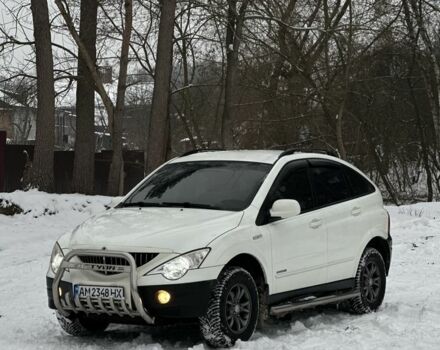 Білий Cанг Йонг Actyon, об'ємом двигуна 2 л та пробігом 156 тис. км за 7500 $, фото 1 на Automoto.ua