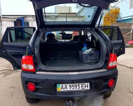 Чорний Cанг Йонг Actyon, об'ємом двигуна 2.3 л та пробігом 394 тис. км за 6200 $, фото 7 на Automoto.ua