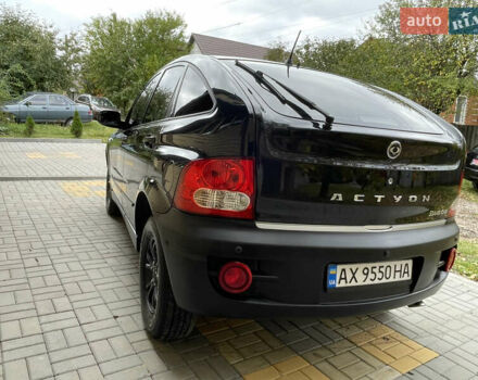 Чорний Cанг Йонг Actyon, об'ємом двигуна 2 л та пробігом 167 тис. км за 6500 $, фото 4 на Automoto.ua