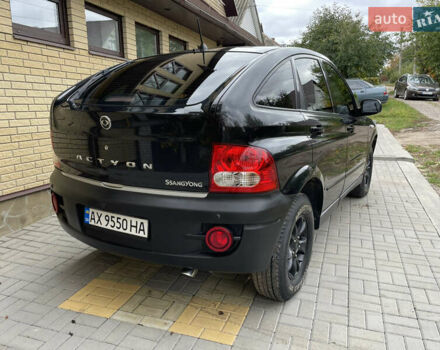 Чорний Cанг Йонг Actyon, об'ємом двигуна 2 л та пробігом 167 тис. км за 6500 $, фото 6 на Automoto.ua