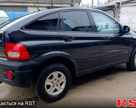 Чорний Cанг Йонг Actyon, об'ємом двигуна 2.3 л та пробігом 394 тис. км за 6200 $, фото 1 на Automoto.ua